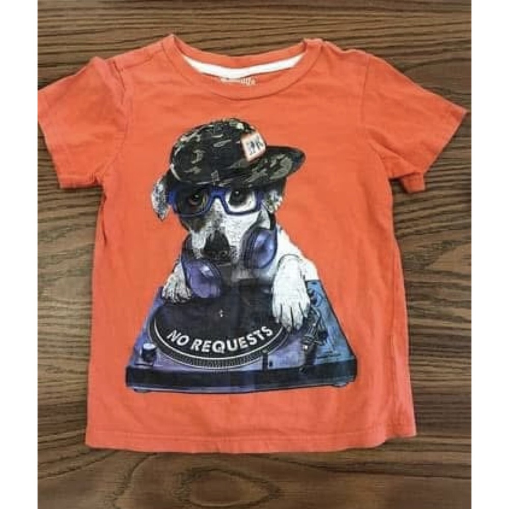 Size 6 Boys Epic Threads brand DJ Dog - Picture 1 of 1